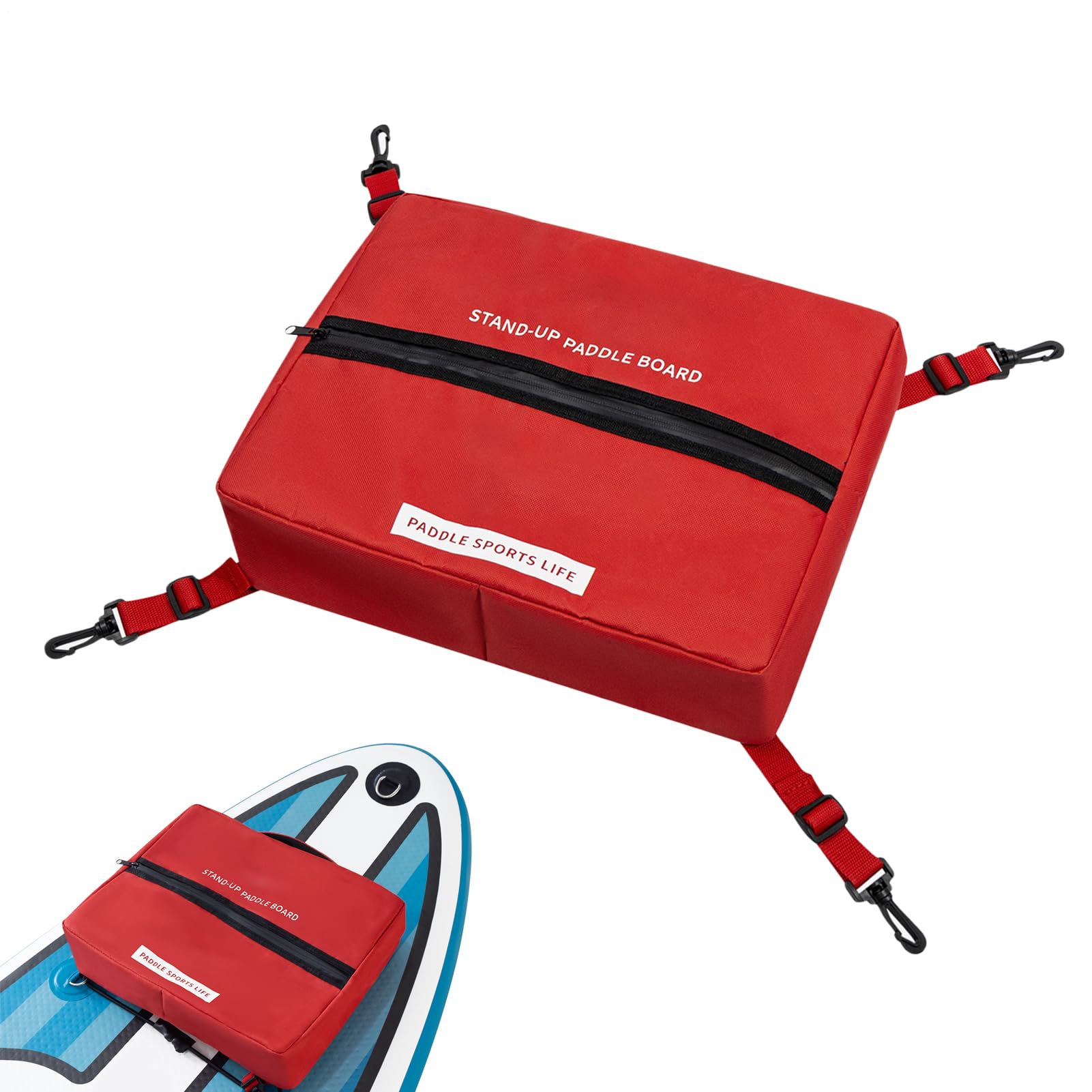 Generico Paddle Board Cooler Bag, Waterproof Insulated Deck Storage Organizer with Adjustable Straps, Large Capacity Leakproof for Paddleboarding, Kayaking