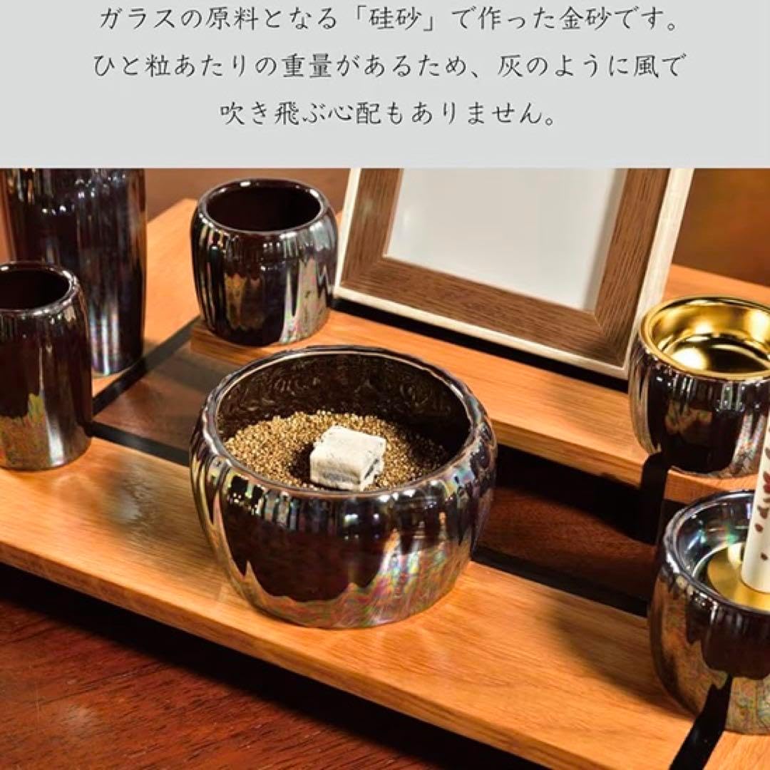 カエルと蓮の花の線香立て 古銅蛙と蓮の花の線香立て 3種焚き香立て