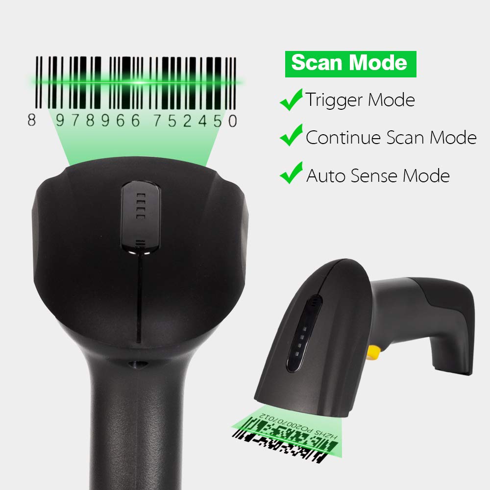 Snapklik.com : Barcode Scanner, 2D QR Data Matrix 1D Bar Code Scanner 2 ...