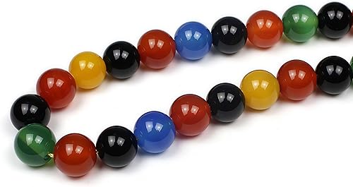 Miniatura 9 de MJDCB - Cuentas para hacer joyas, distintas piedras preciosas disponibles, lapis lazuli, 4mm