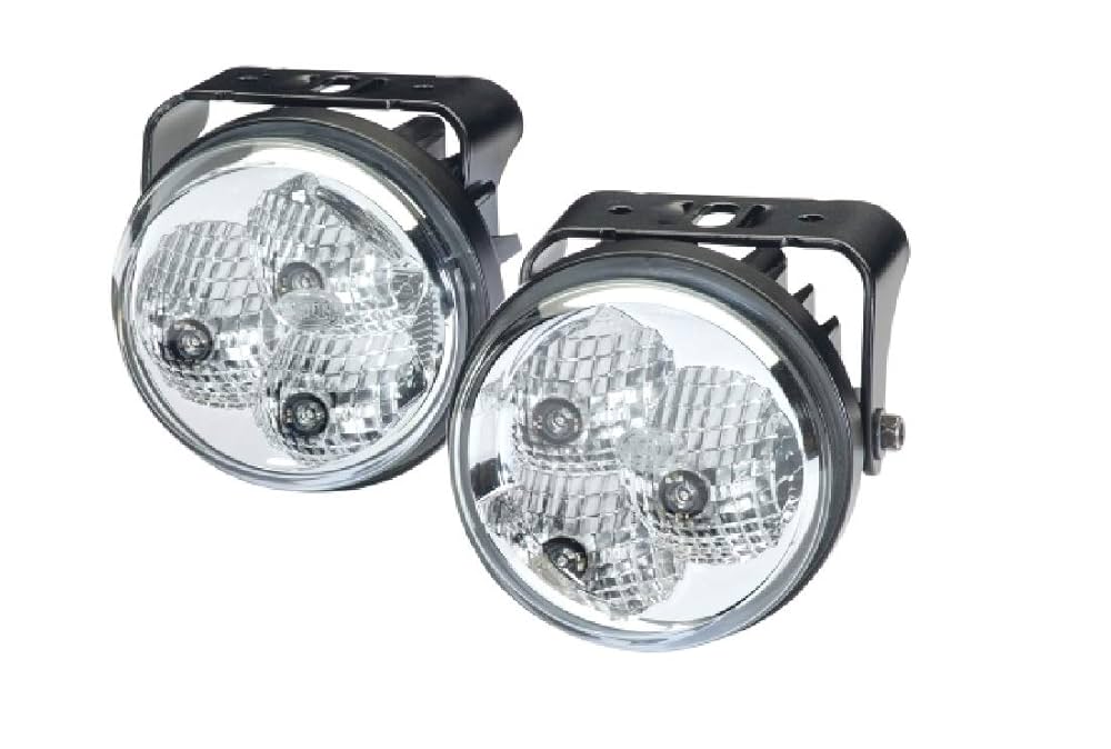 HELLA LED Zestaw reflektorów do jazdy dziennej - 90mm - 24V