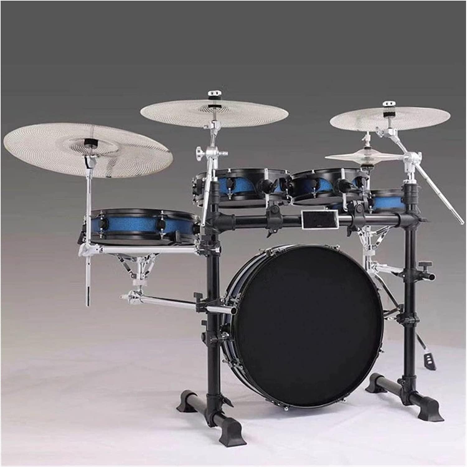 AXTIES Percussion Portable DoubleSided Drum Kit 5 Drums 4
