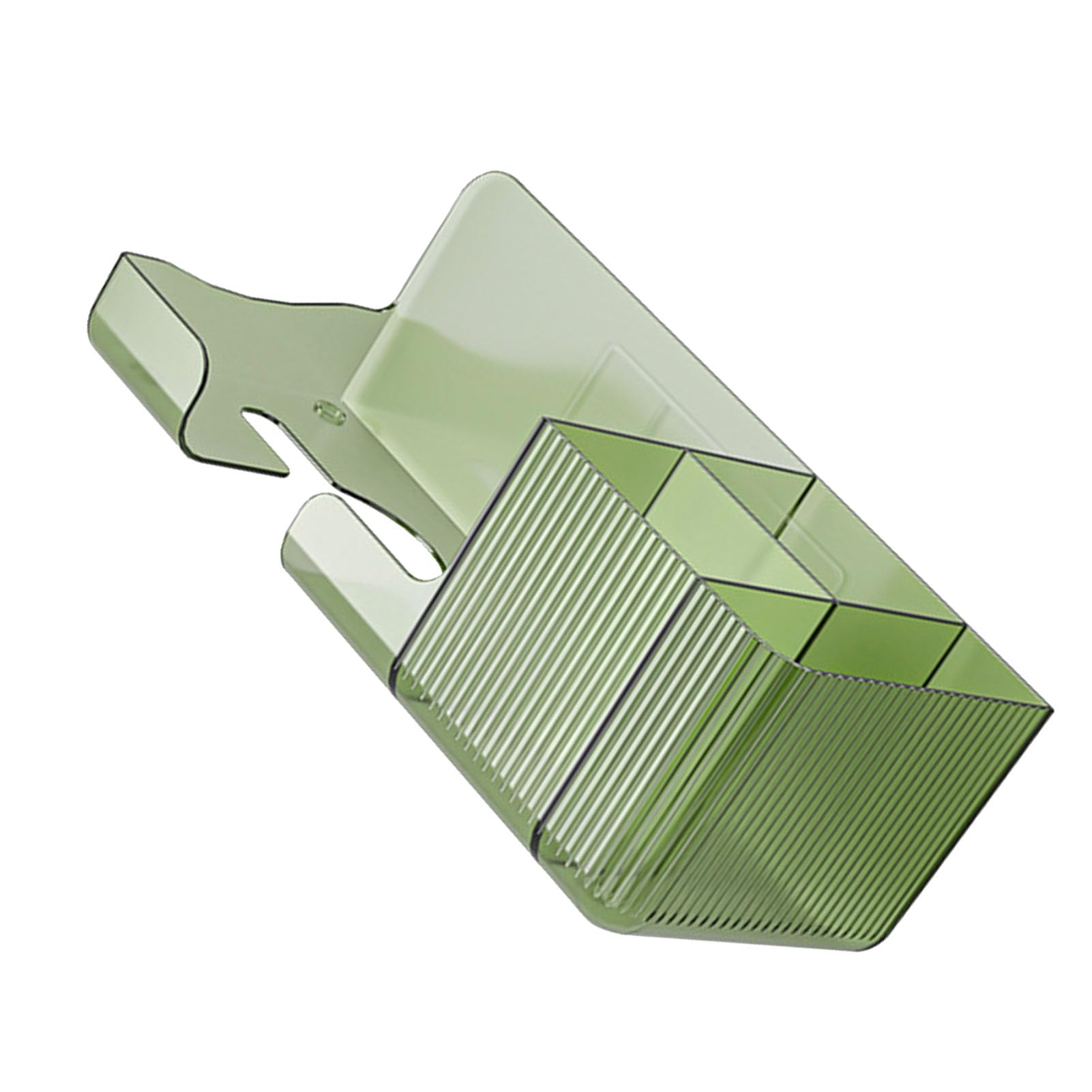 Hair Dryer Support, Transparent Stable Hair Walled Hair Dryer Shelf (Transparent Green)