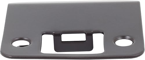 Miniatura 4 de Esquina redonda extendida para labios, 2-14 pulgadas x 1-34 pulgadas, (2-14 pulgadas de longitud total), negro mate por Stone Harbor Hardware