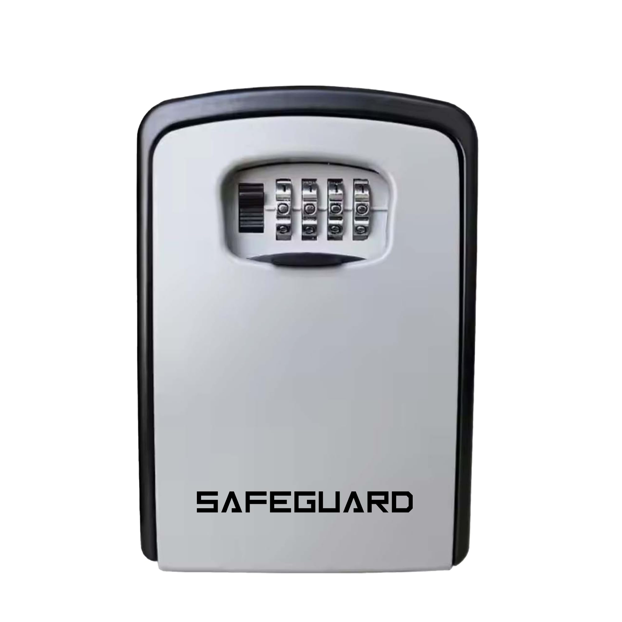 D&S London® Safeguard Key Safe – Extra-Large Lock Box for Outdoor, Wall-Mounted, 4-Digit Combination, Alloy Body, Key lock box for Home, Airbnb, Garage