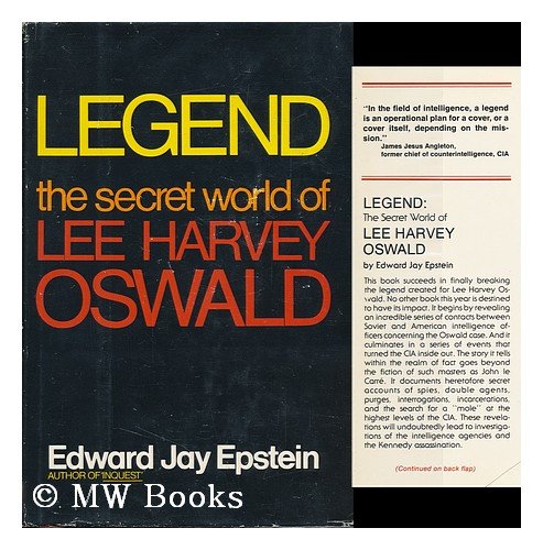 Legend: the Secret World of Lee Harvey Oswald B0026PMC6M Book Cover