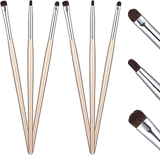 6 brochas para delineador de ojos, pincel peq...