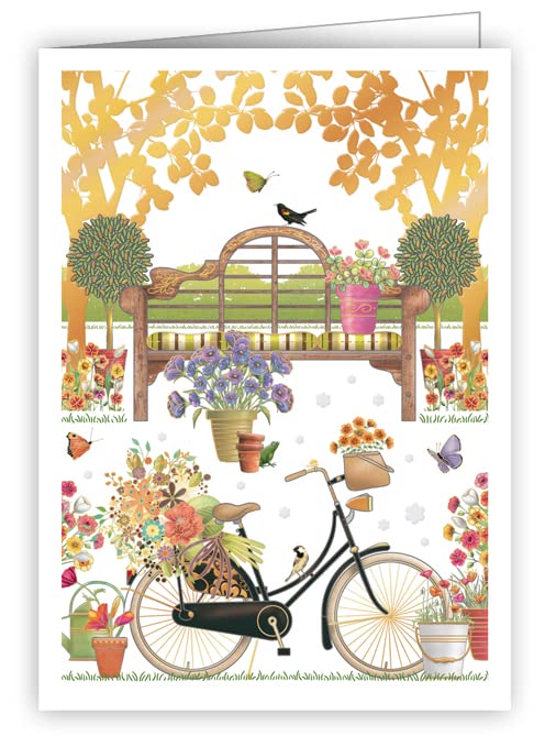 Quire Mini Card Bench & Bicycle