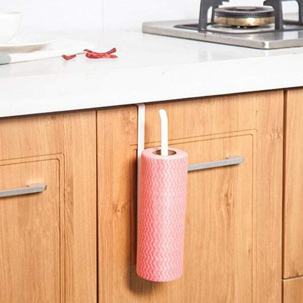 Kitchen Toilet Paper Holder Tissue Holder Hanging Bathroom Toilet Paper Holder Roll Paper Holder Towel Rack Stand