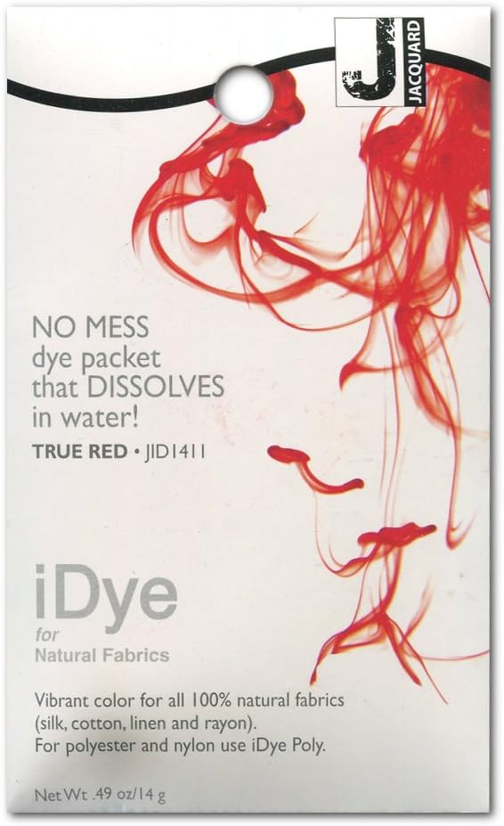 Jacquard iDye Fabric Dye 14 Grams-True Red