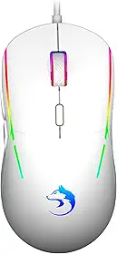 Mouse Gamer Cyrex 20000DPI Profissional Led RGB com Software Programável Sensor Gamer 1000Hz Ozzix