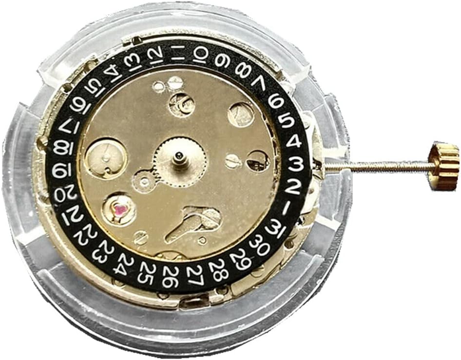 Watch Automatic Mechanical Movement Black Date Calendar @ 3/6 for 2813 8215 Part