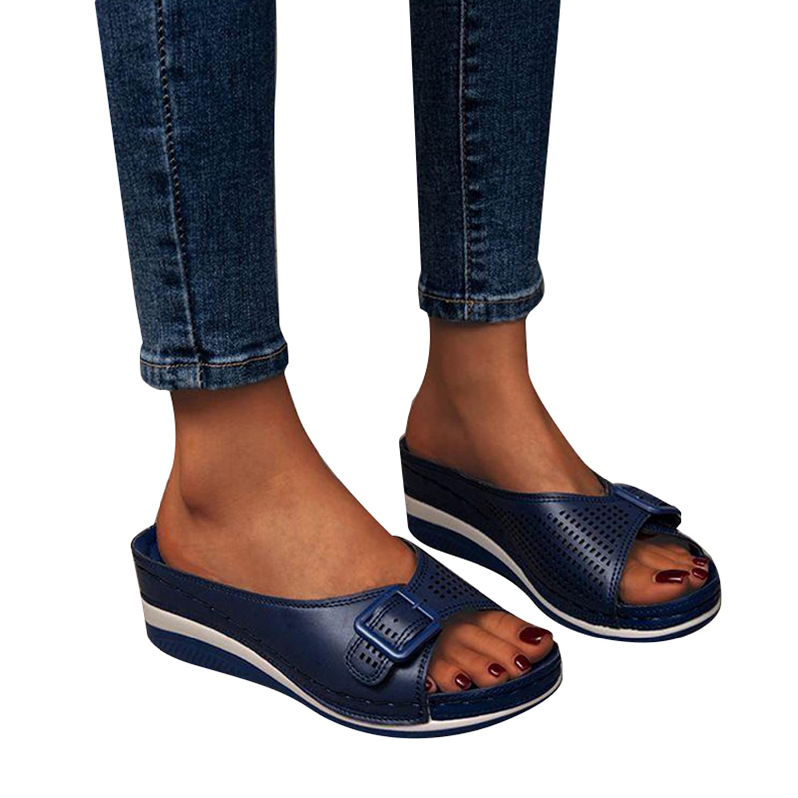 Sandalen weiches fußbett Clearance