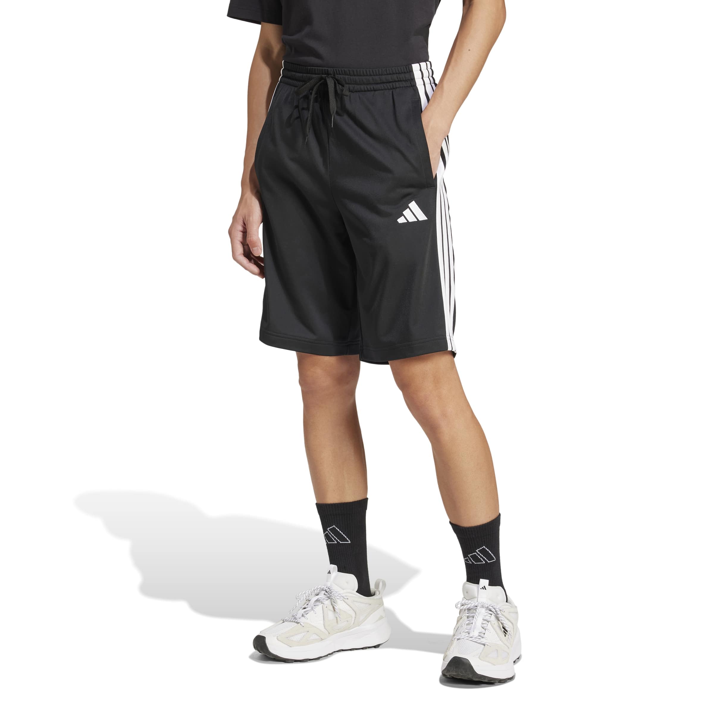 Adidas Mens 3-Stripes Tricot Shorts