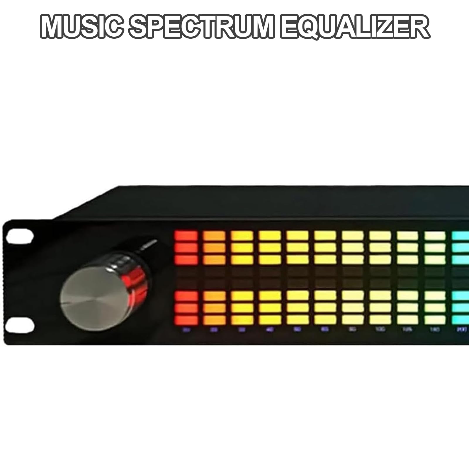 Égaliseur de spectre musical, Égaliseur numérique double canal 15 bandes, Égaliseur graphique numérique, 31 bandes et modes multiples, 10 effets sonores prédéfinis, Gain jusqu'à ±30 dB, pour scène