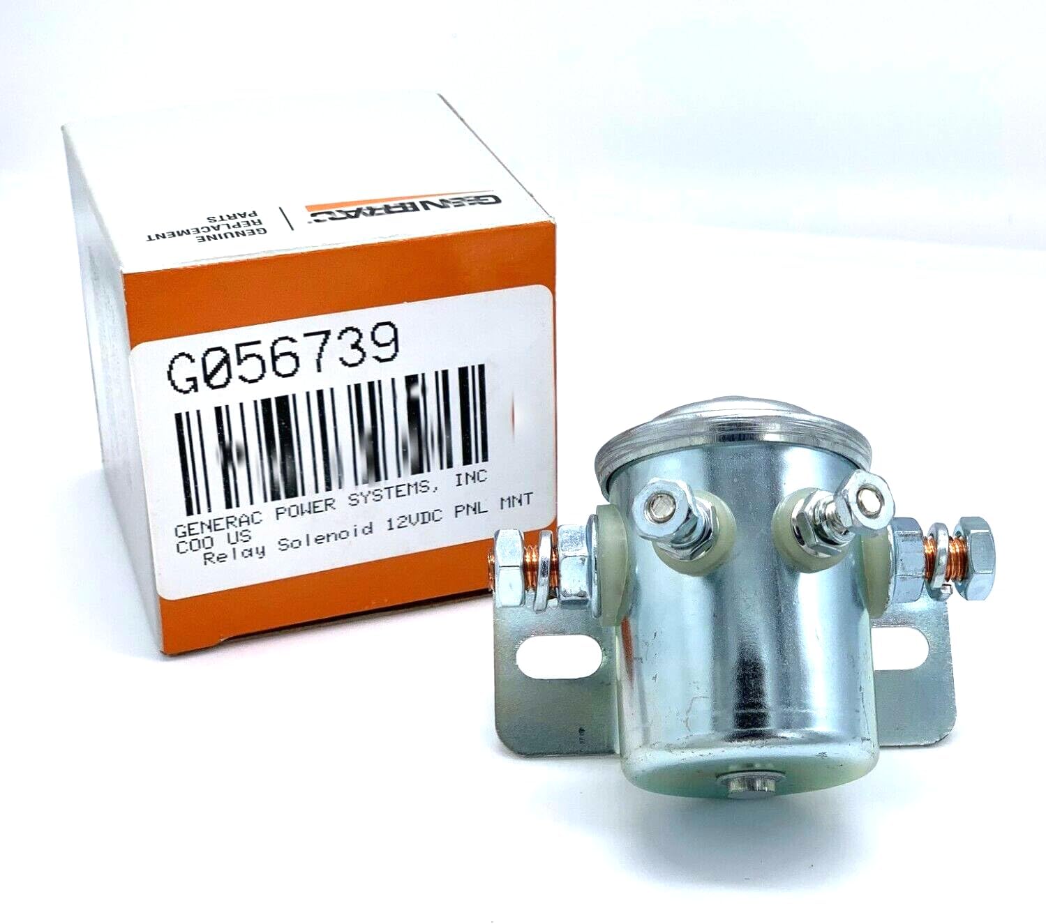 G056739 RELAY SOLENOID, Replacement for GENERAC OEM
