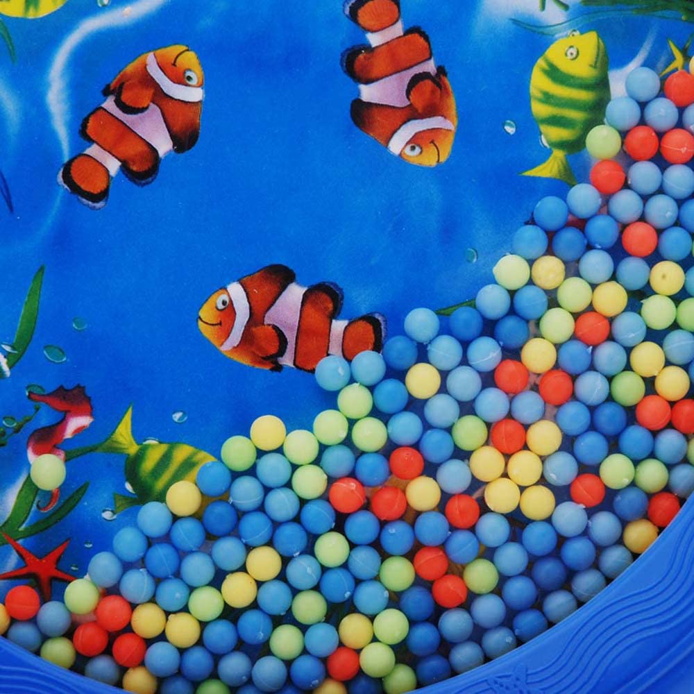 Tambour De Mer SWOOMEY Avec Billes - Instrument Musical Doux Pour éveil Et Coordination Des Enfants