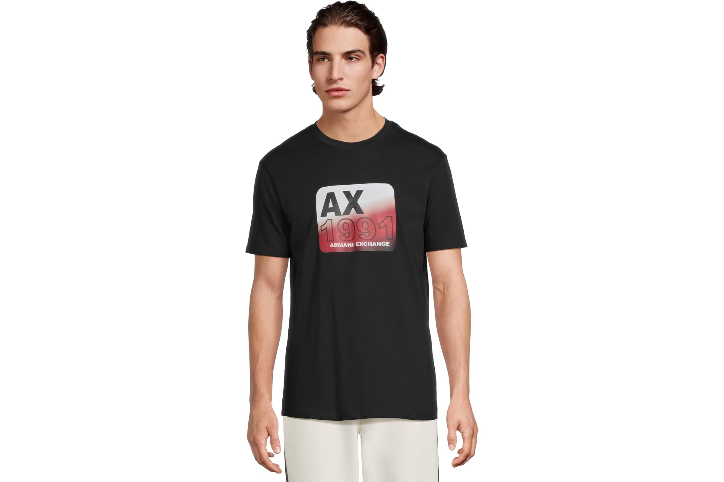Мужская рубашка Armani Exchange 1991 Bubble Graphic T-shirt