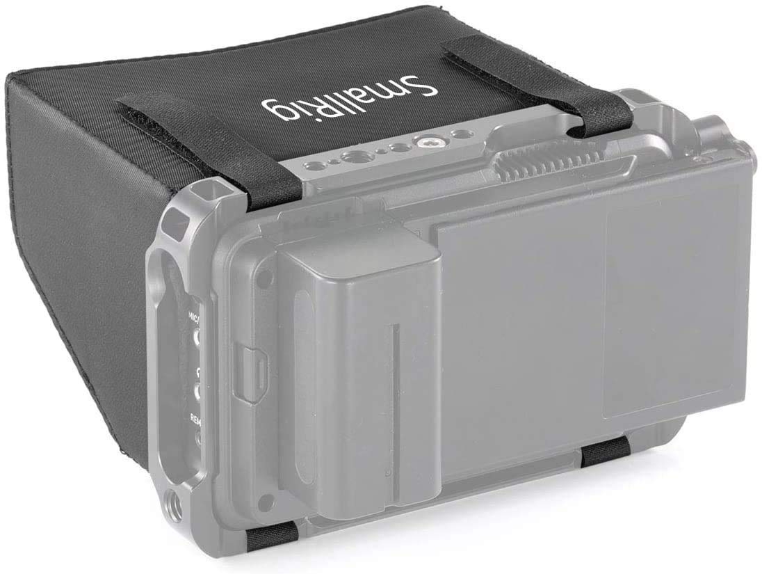 SMALLRIG Sun Hood für Atomos Ninja V Monitor, Sunshade für Ninja V Recorder, NUR kompatibel Ninja V Cage CMA2209-2269