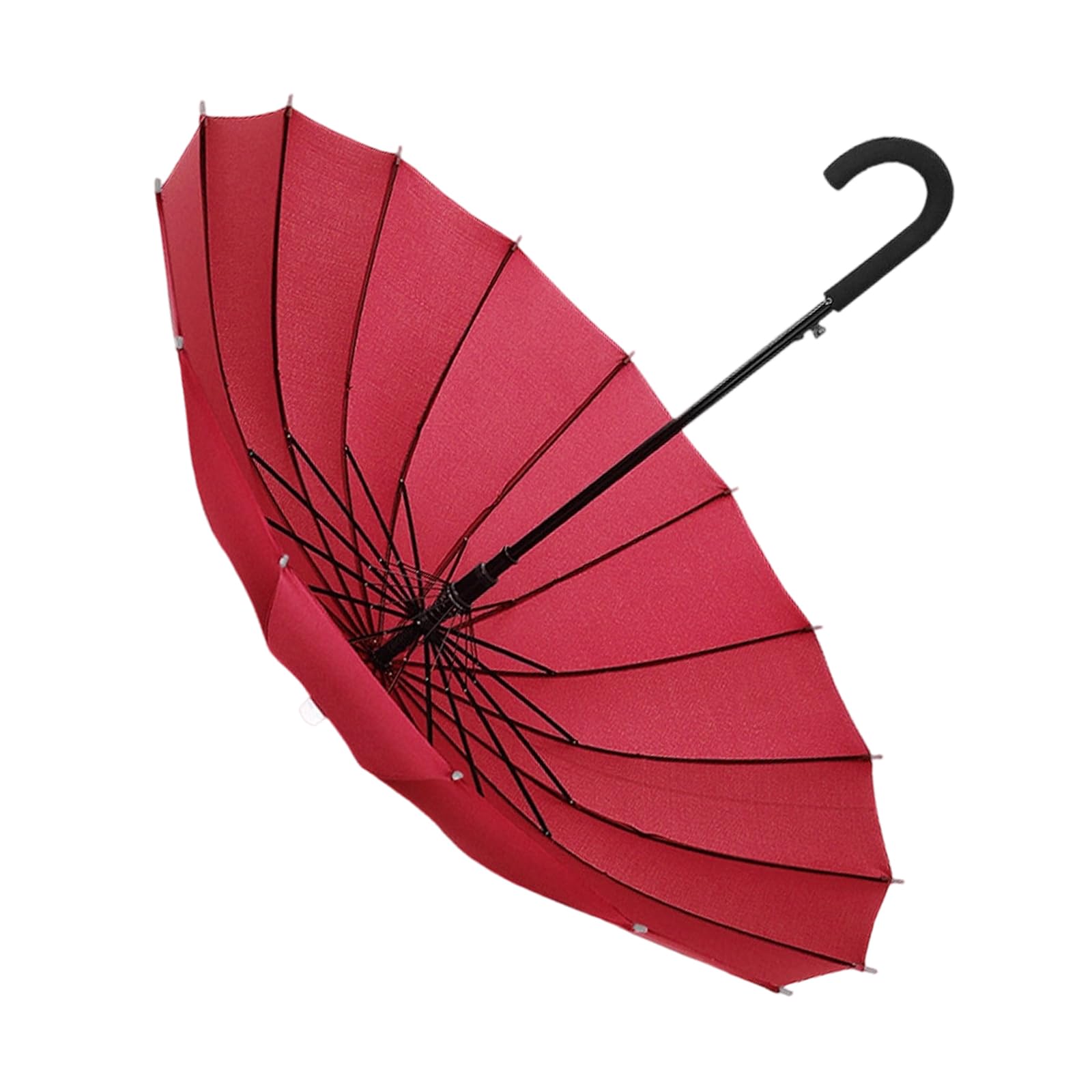 Elnwnnkc Reinforced Frame Long Handle Umbrella Sturdy Construction Ideal for Harsh Weather Outdoor Use Ergonomic