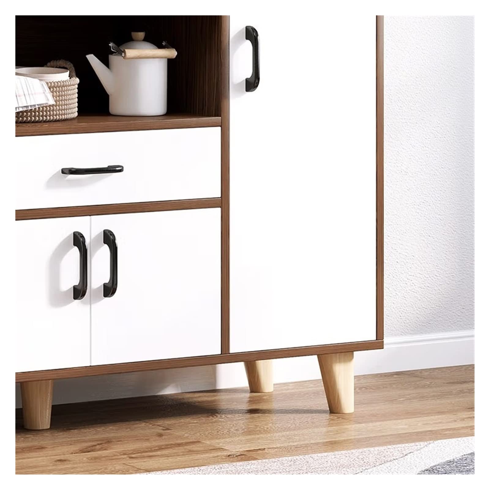 Schrank Sideboard Wohnzimmer Einfacher Teeschrank Küche Aufbewahrungschrank Haushaltsspeicher Locker Komode