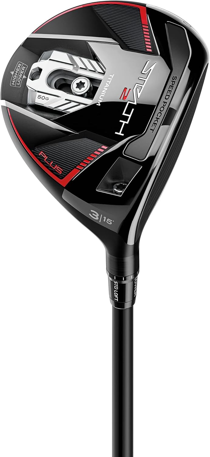TaylorMade Stealth 2 Plus 3 Wood 15* (Mitsubishi Kaili Red 65 Regular, Left)