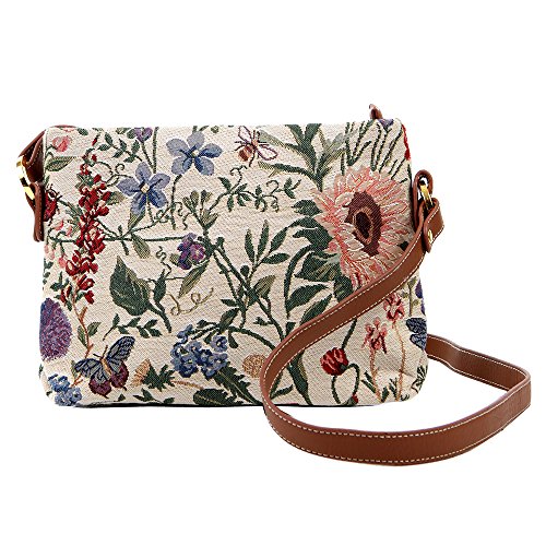 Image of Signare Tapestry Crossbody Bag Sling Shoulder Purse for Women