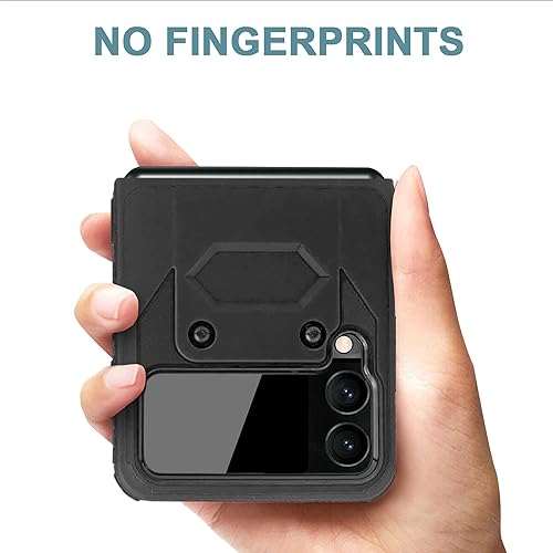 Miniatura 6 de jackpot wireless Funda compatible con Samsung Galaxy Z Flip 4 5G 2022, protección a prueba de golpes, antiarañazos (R negro)