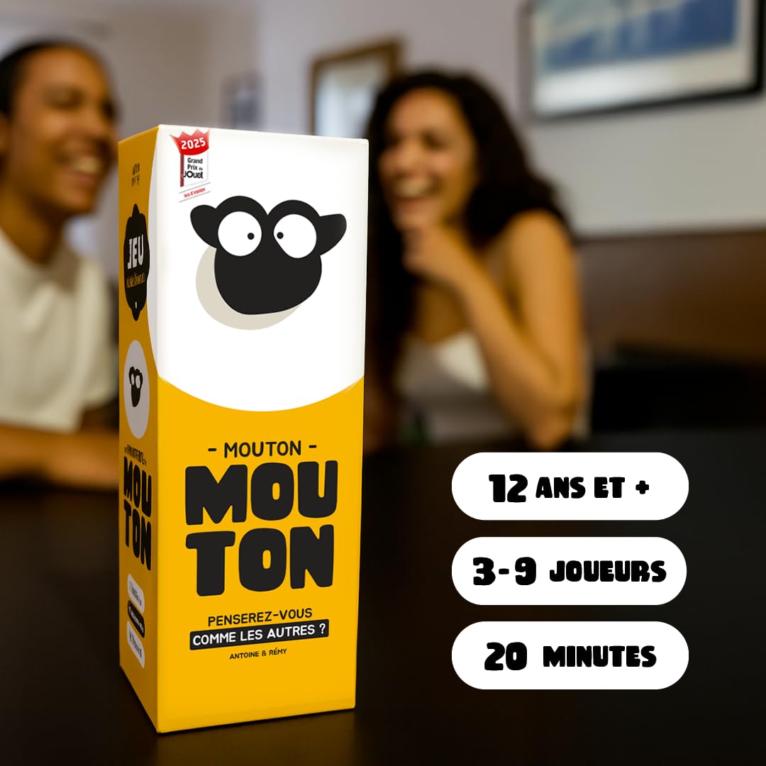 ATM Gaming Mouton Mouton, Family and Friends Board Game, Complete the Same Answers As Your Teammates! - Image 2