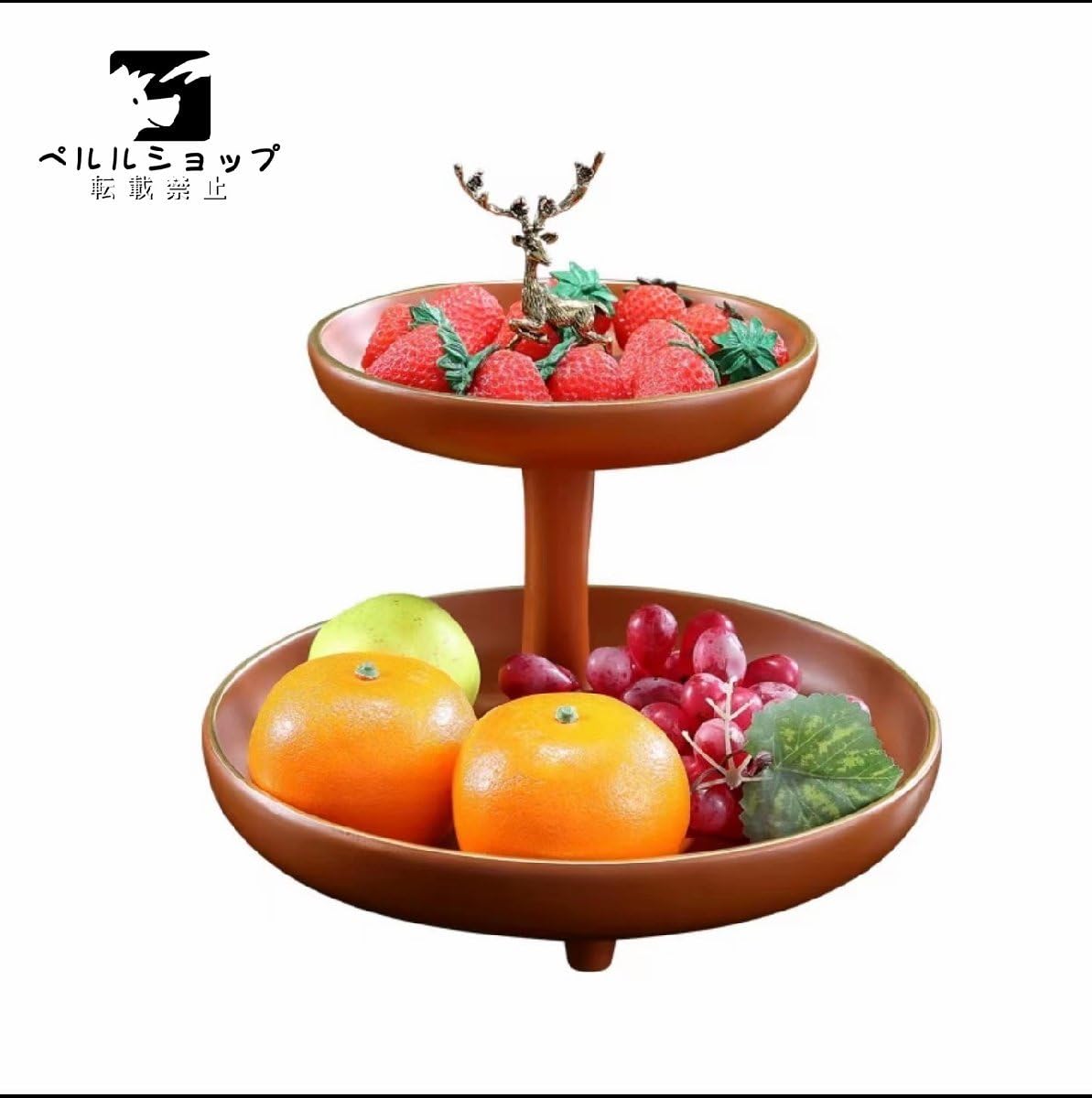 Amazon｜ケーキ スタンド プレート 2段セット アフタヌーンティー  