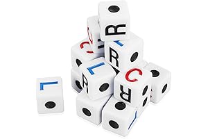 16 Count Left Right Center Dice, 16MM Dice Game Accessories