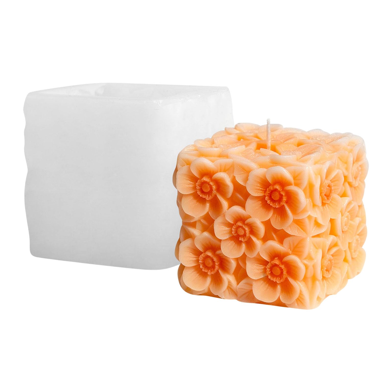 APGLSXY Sturdy Geometric Silicone for Artistic Soap Making Decoration Food Grade Silicone