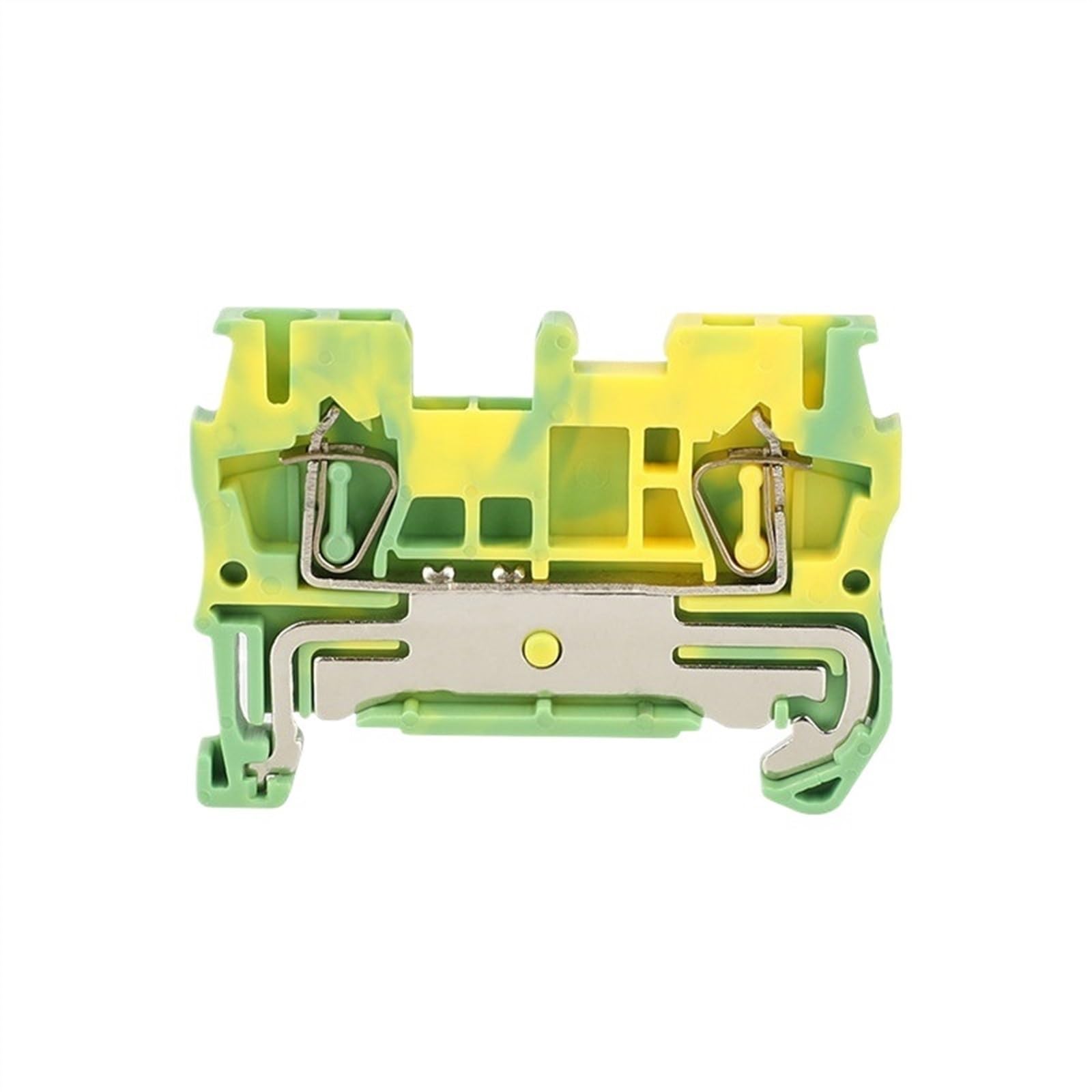 Connettore elettrico del filo di terra 5 pezzi ST1.5-PE 1.5mm2 Terminale di terra senza viti a molla ST 1.5 PE Morsettiera su guida Din
