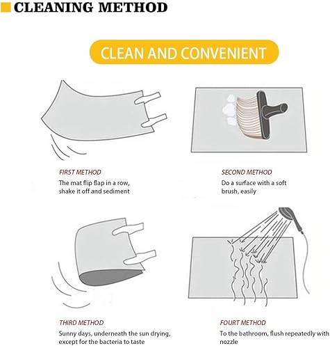 Miniatura 7 de GIFTPUZZ Juego de 2 tapetes de cocina con diseño de caballo azteca turquesa, duraderos, suaves, antideslizantes, cómodos, tapetes lavables para el