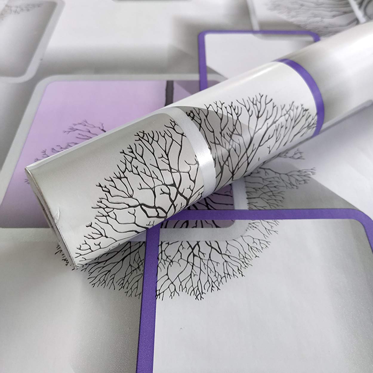 VI COLLECTIONS Purple Boxes Look Elegant Self Adhesive Ready to Apply Wallpaper 200 cm x 45 cm (B08CRRBRDQ) Amazon Price History, Amazon Price Tracker