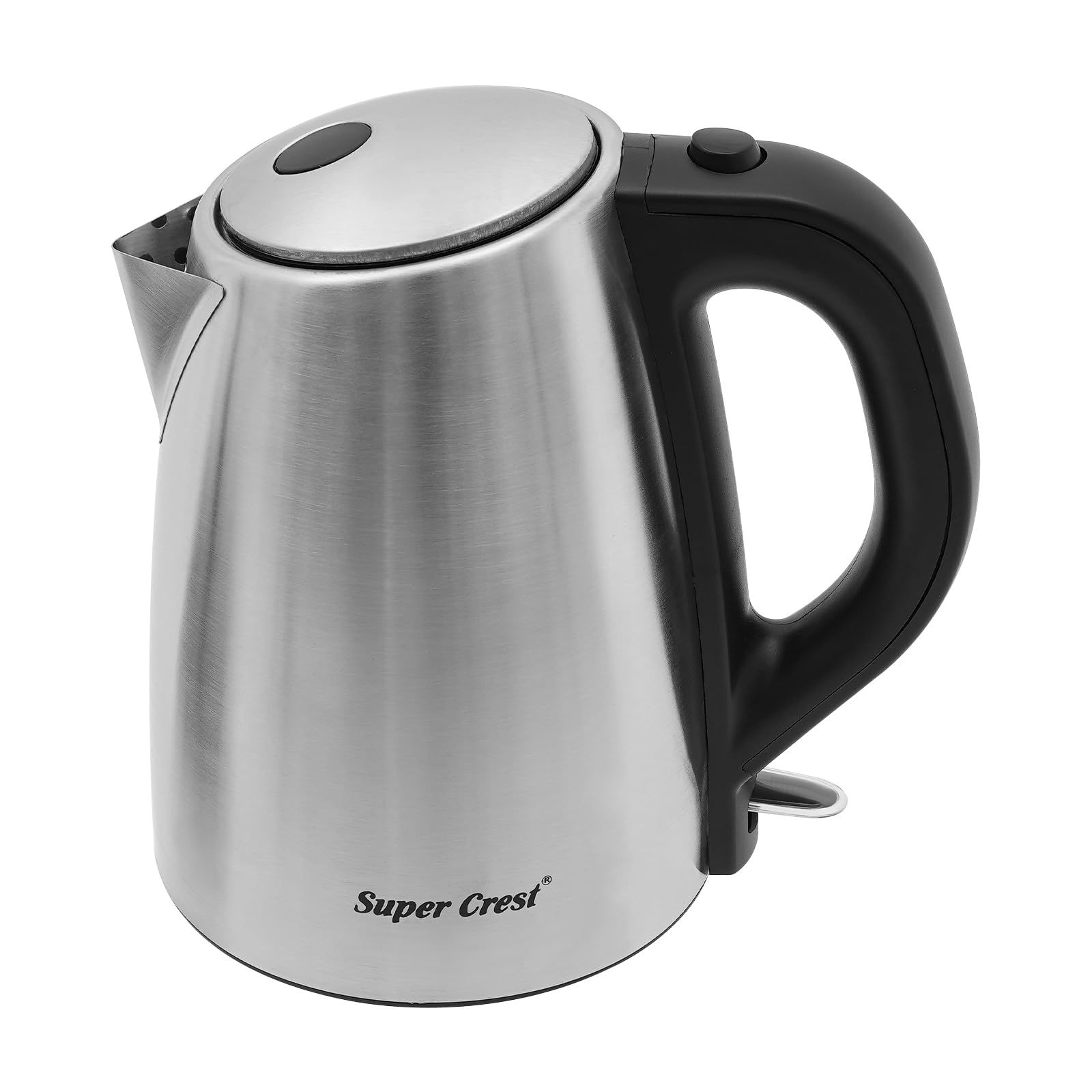 Hervidor eléctrico, 1800 W, hervidor de agua de acero inoxidable, hervidor de agua de doble quemador, 158-176 ℉, temperatura ajustable con pantalla LCD, filtro de cristal, hervidor de agua para café y