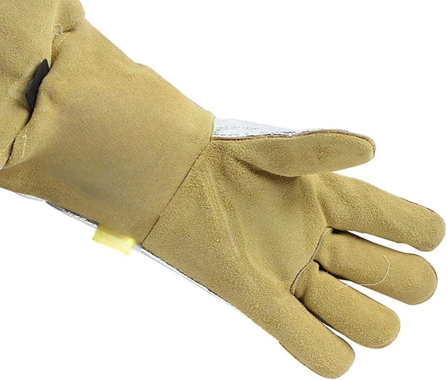 PiWine Gartenhandschuhe, schnittfeste Handschuhe, feuerfeste Handschuhe, 35,6 cm, aluminisierte Wärmedämm-Schweißhandschuhe, Schweißhandschuhe, Handschuhe for Metallurgie, Herd