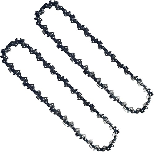 Miniatura 1 de 2 cadenas de sierra de poste de 8 pulgadas para sierra de poste Black & Decker LPP120 LPP120B NPP2018, cadena de repuesto de 8 pulgadas para Black &