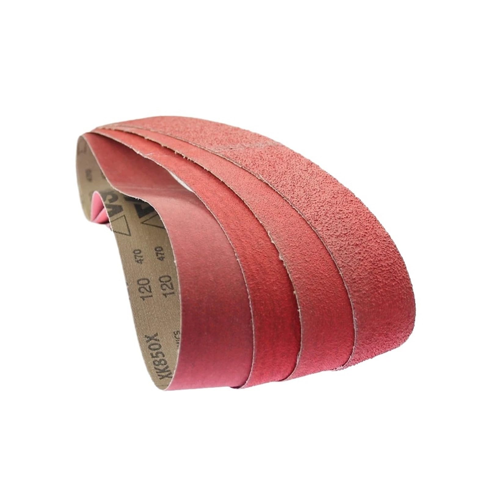 Nastri abrasivi in ​​ceramica da 4 pezzi for la smerigliatura di metalli pesanti - Disponibili varie dimensioni e grane(P80x1600x50mm)
