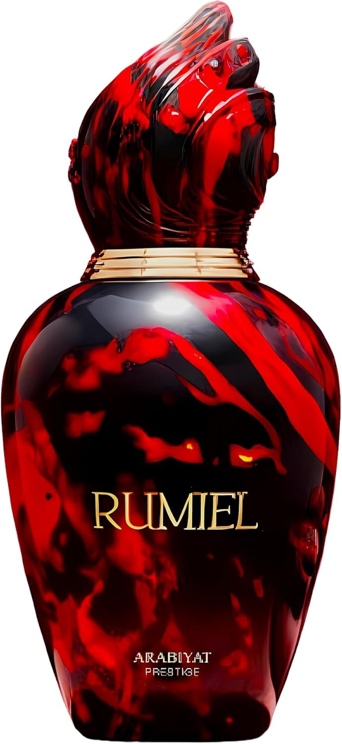 Arabiyat Prestige Rumiel - Eau de Parfum unisex para hombre y mujer, 100 ml, fabricado en los Emiratos Árabes Unidos