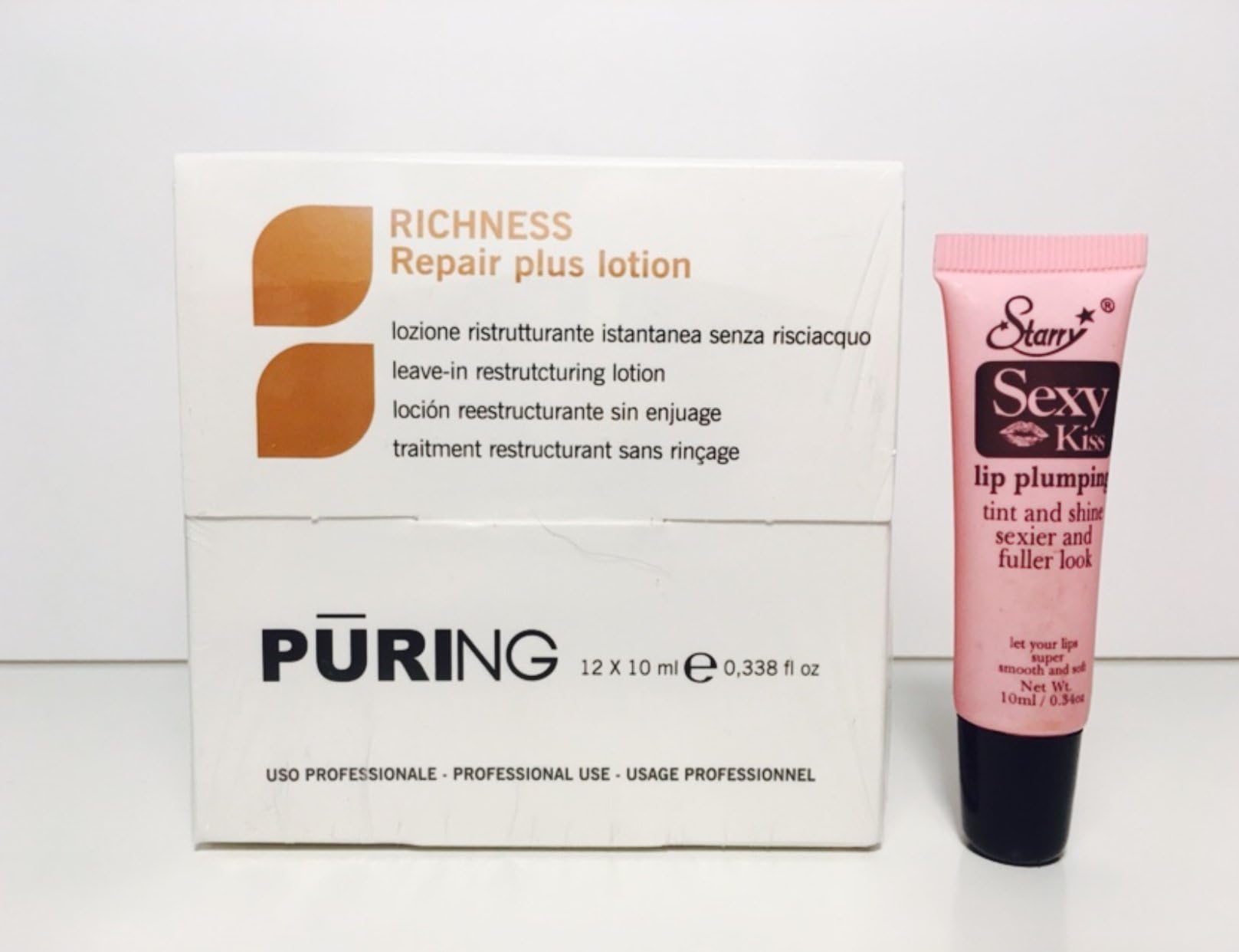 MX Puring Intense Plus Leave-In Restructuring Ampules (12) .24oz