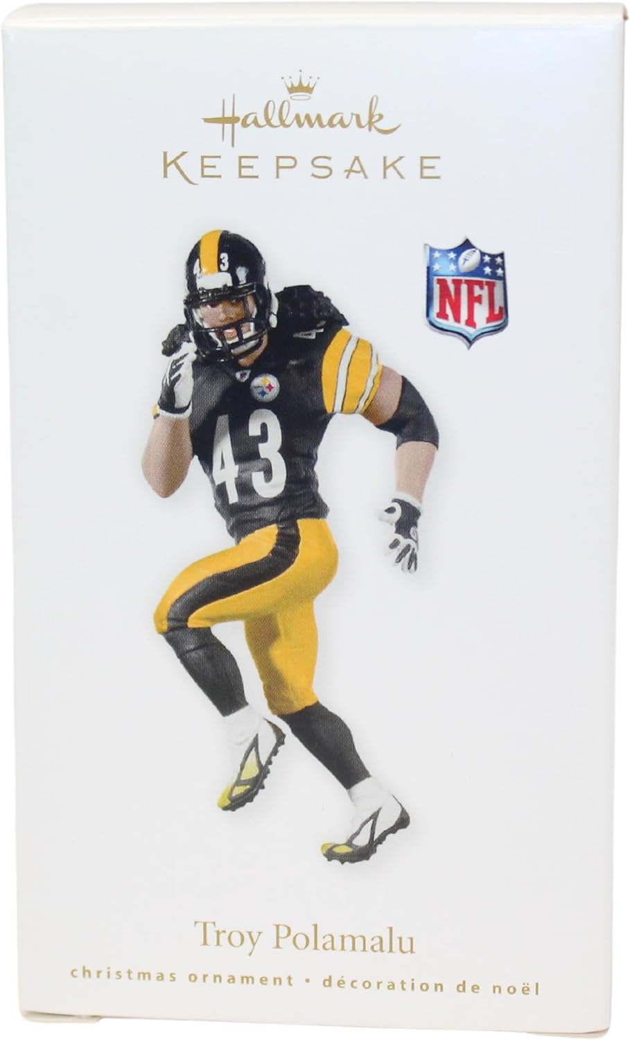 Hallmark Troy Polamalu Football 2010 Ornament