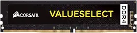 Memória Corsair Value Select - 16GB (1x16GB), DDR4, 2666Mhz, C18, Preto - CMV16GX4M1A2666C18