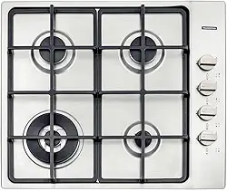 Cooktop Inox Square 4gx He Safe 60 Tramontina Inox