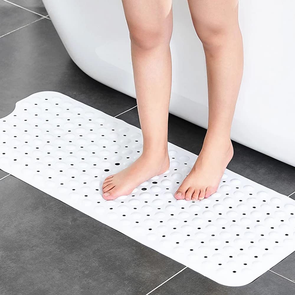 Bathforia Non Slip Bath Mat, Extra Long Non-Slip Anti Mould Shower Mat - Image 4