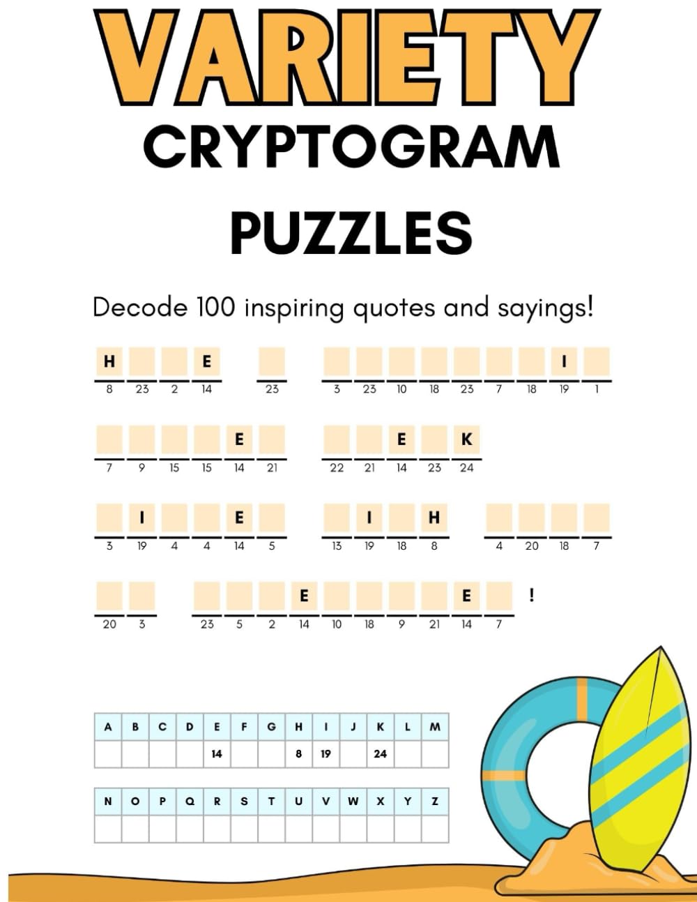 Cryptogram Puzzle Book