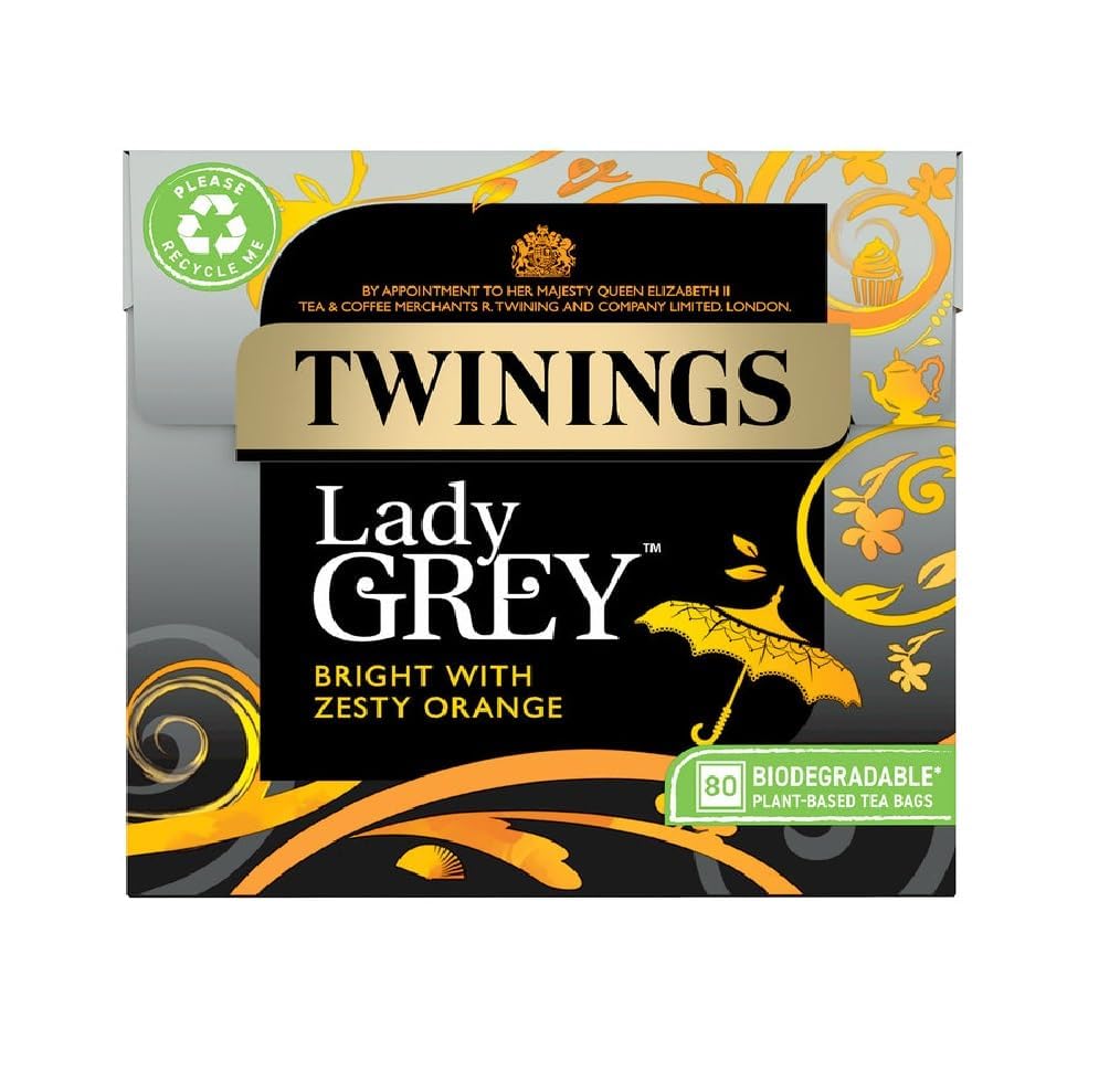 Lady Grey Zesty, Orange & Bright - 80 Tea Bags