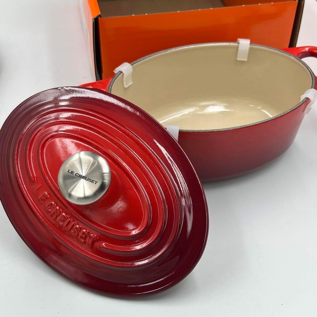 【新品未使用】ル クルーゼ シグニチャー ココット オーバル 17cm D1 未使用 ル クルーゼ シグニチャー ココット オーバル 17cm D1