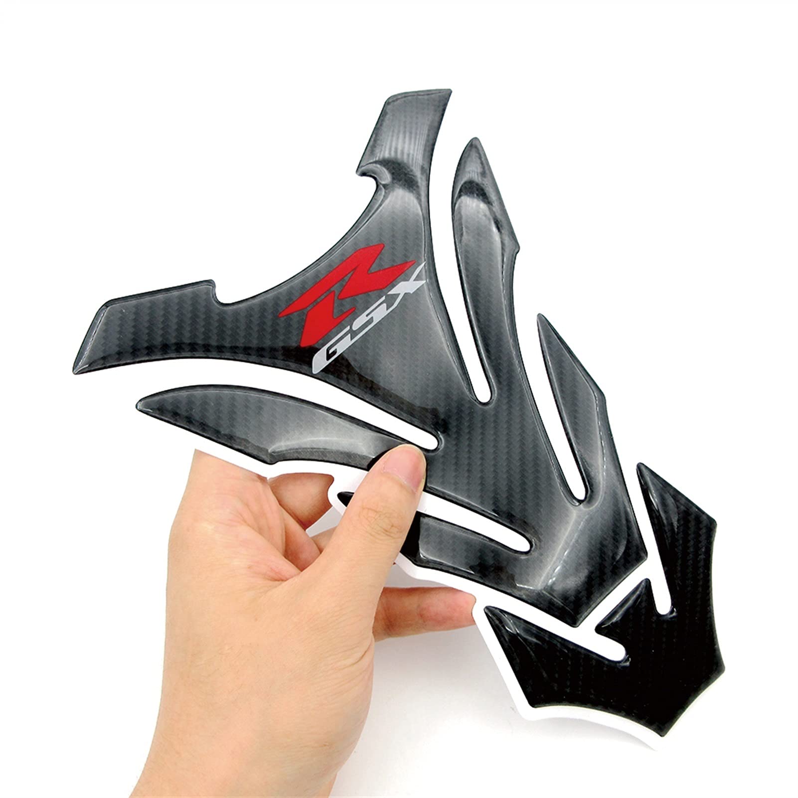 2 Pcs Anti-Slip Protection Reservoir Moto,Traction Pad Reservoir Carburant Gaz Autocollants Protecteur Protection Reservoir Lateral Pour GSXR 600 750 2006 2007