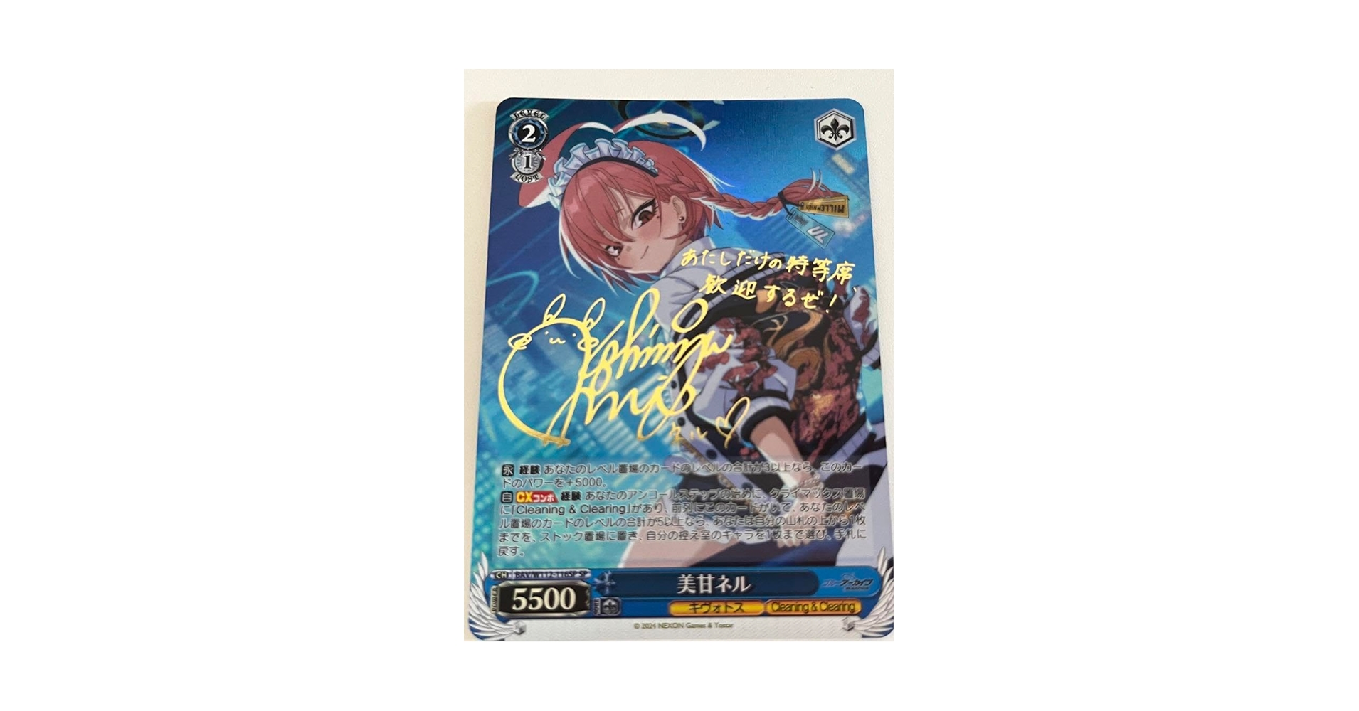 Amazon.co.jp: ブルアカ 美甘ネル SPサイン ヴァイス : ホーム